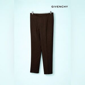 Vintage Givenchy Men's Dark Brown Dress‎ Pants